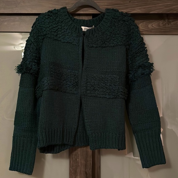 BNWT DO+BE Cardigan Sweater, Deep Ocean - Picture 4 of 5